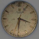 VTG UNIVERSAL GENEVE Manual Wind Movement & Dial. Cal: 1105. For Parts - ONLINE Wristwatches VTG UNIVERSAL GENEVE Manual Wind Movement & Dial. Cal: 1105. For Parts