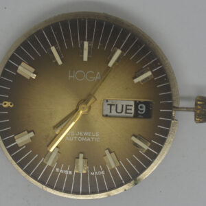 VTG HOGA Movement & Dial. Cal: ETA-2789. For Parts
