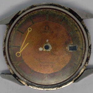 VTG OMEGA Seamaster Steel Watch Case. Ref 196.0232. For Repairs