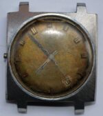 Vintage Boxy Auto St steel Watch. Ref Cal 1461 For Repairs - ONLINE Wristwatches Vintage Boxy Auto St steel Watch. Ref Cal 1461 For Repairs