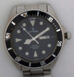 VTG CYMA QUARTZ Steel Divers Watch. Ref: 9111. Cal: ETA955422. For Service - ONLINE Wristwatches VTG CYMA QUARTZ Steel Divers Watch. Ref: 9111. Cal: ETA955422. For Service